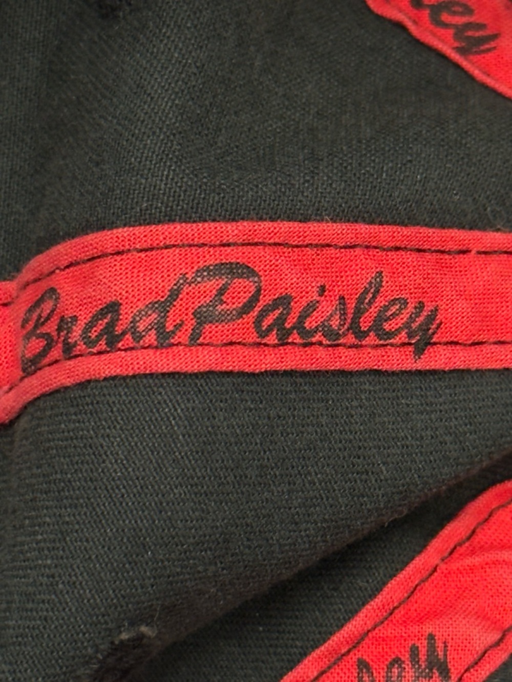 Vintage 2007 Brad Paisley Concert Embroidered Ballcap - Picture 9 of 9